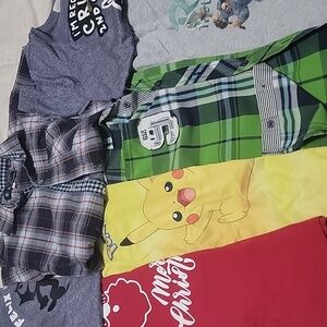 LOTS OF BOYS TOPS 8/10 + STILL IN GOOD CONDITION.